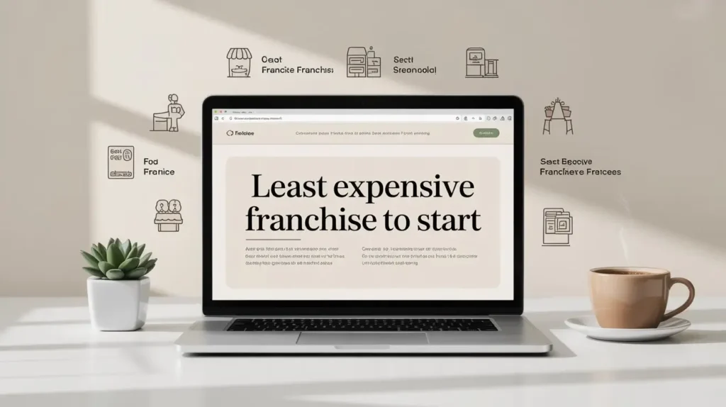 least expensive franchise to start least expensive franchise to start