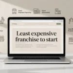 least expensive franchise to start
